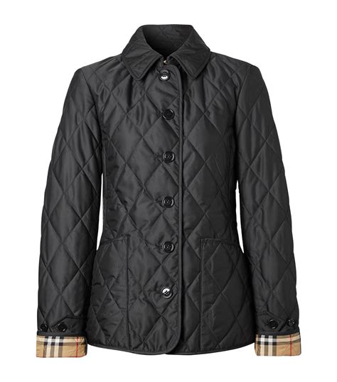 burberry quilted jacket harrods|burberry cashmere jacket.